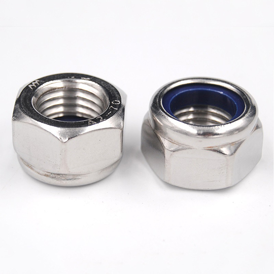 Zinc Plated Nylon Hexagon Nuts DIN985