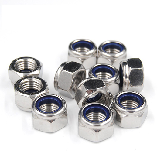 Zinc Plated Nylon Hexagon Nuts DIN985